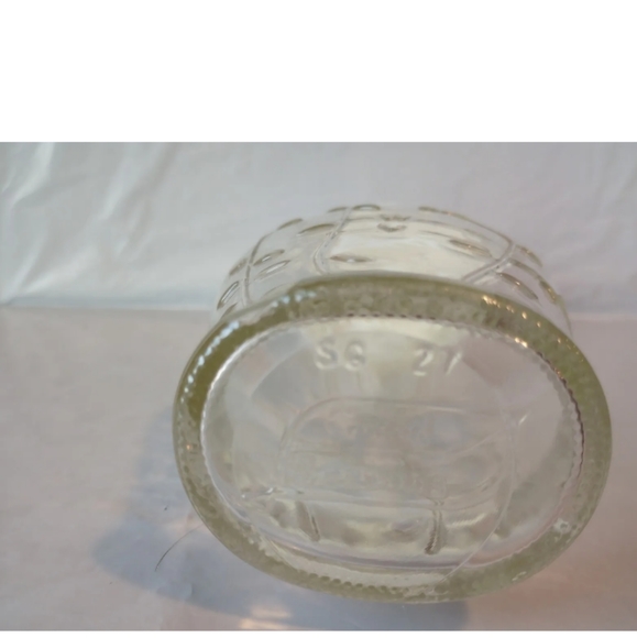 VTG Good Seasons Glass Salad Dressing Mixing Jar/Cruet with Lid Vines Pattern - Picture 6 of 6